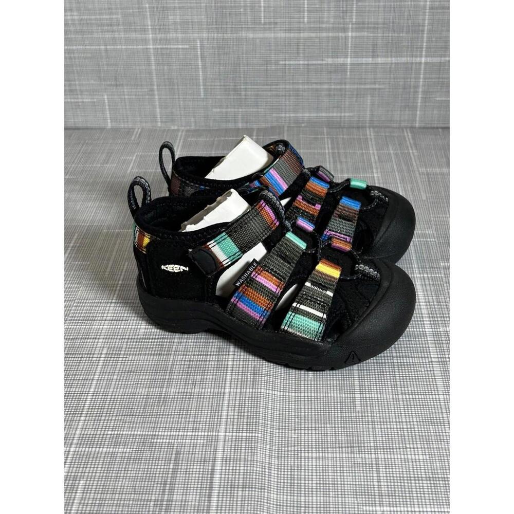 KEEN Kids Newport H2 Sandals Kid/Baby US 6 Black Multi Water Shoes NWOB - Picture 6 of 7